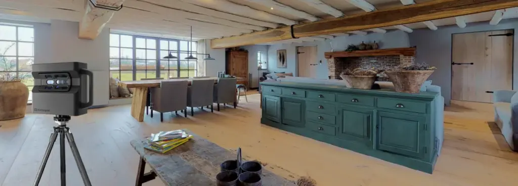 camera in kitchen, dining room